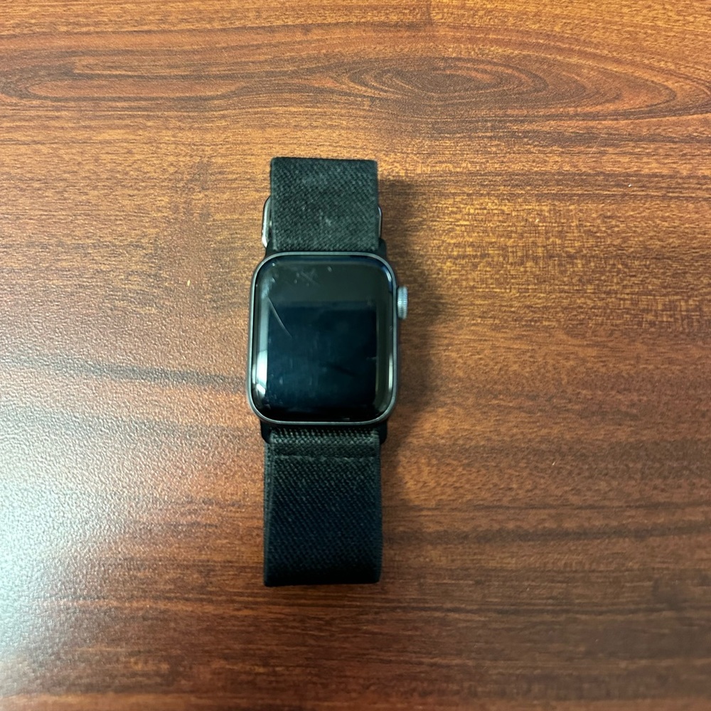 Apple Smartwatch with Black Band